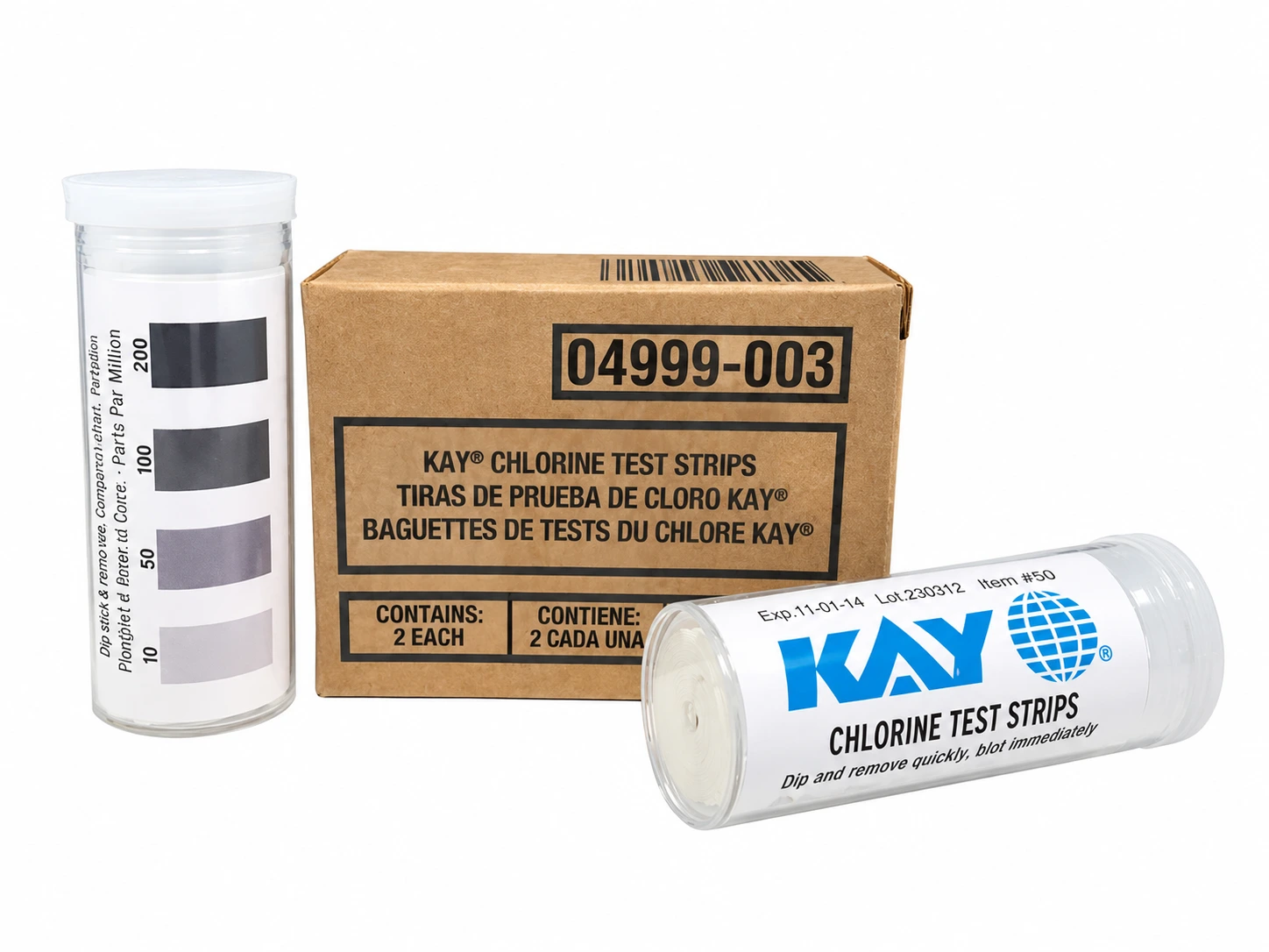 Chlorine Test Strips