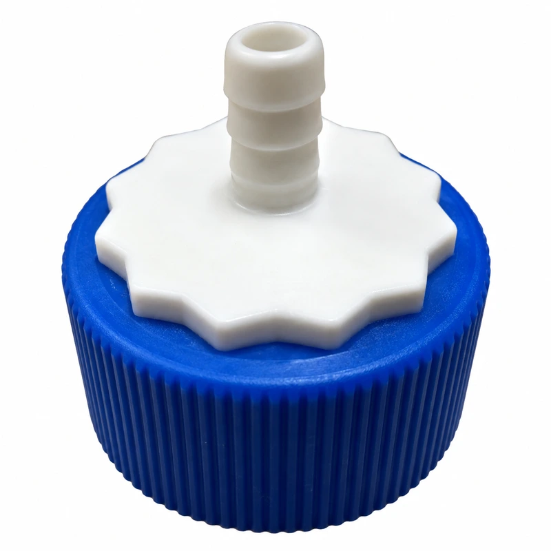 38 mm Threaded Cap Adapter — Blue