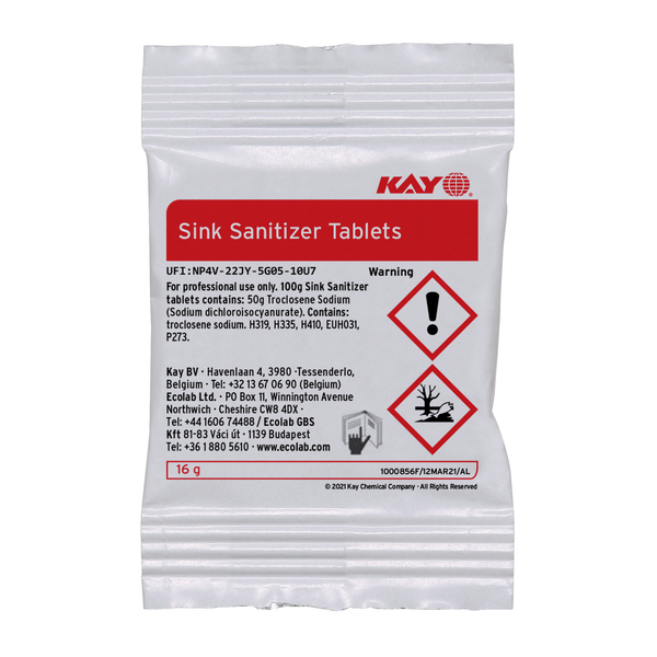 KAY Sink Sanitizer Tablet 16 gram sachet